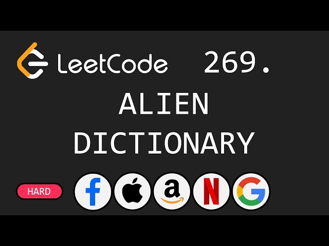 Alien Dictionary - Leetcode 269 - Python