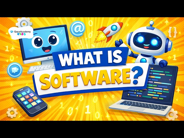 What Is Software? | Beginner Friendly Tech Explained  for Kids