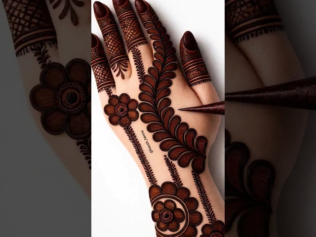 Stylish mehndi design #mehndi #shorts#reel#reels#new#simple#shortsfeed