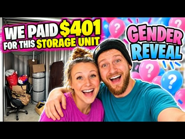 We Bought a $401 Storage Unit… But the BIG Reveal Came at the End! 💙💖