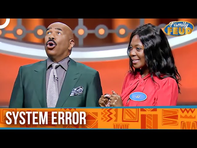 Her Light Speed Answers Broke The Timer! | Fast Money | Family Feud Classics