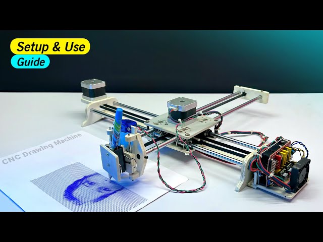 How To Setup and Use CNC Pen Plotter Machine - Software Guide 
