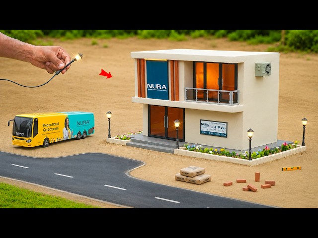 Building Mini NURA Hospital | Miniature Construction