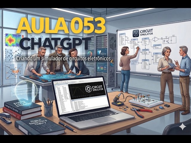 ChatGPT Course 053 - Creating an electronic circuit simulator
