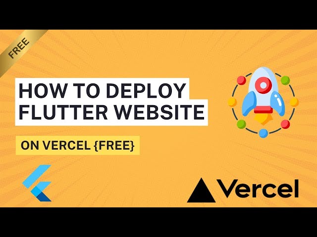 How to Deploy Flutter Web App to Vercel in 100 Seconds ! #vercel #flutter #web #deploy