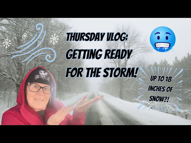 Snowpocalypse 2026 Prep! Grocer Store Trip, Vlog & Making 1st Pizza in New Ooni Karu 2 Pro Oven