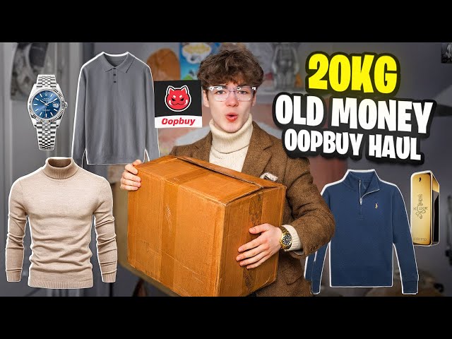 🎩20KG OLD MONEY OOPBUY HAUL 💸💰| (cnfans alternative)