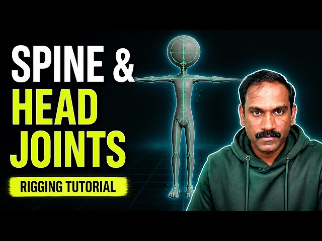 Maya Rigging Tutorial: Setting Up Your Spine and Head [RIGGING Part 2]