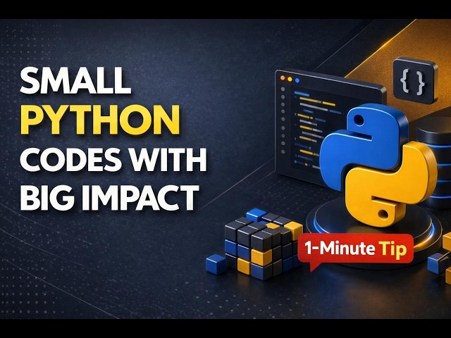 Small Python Codes with Big Impact