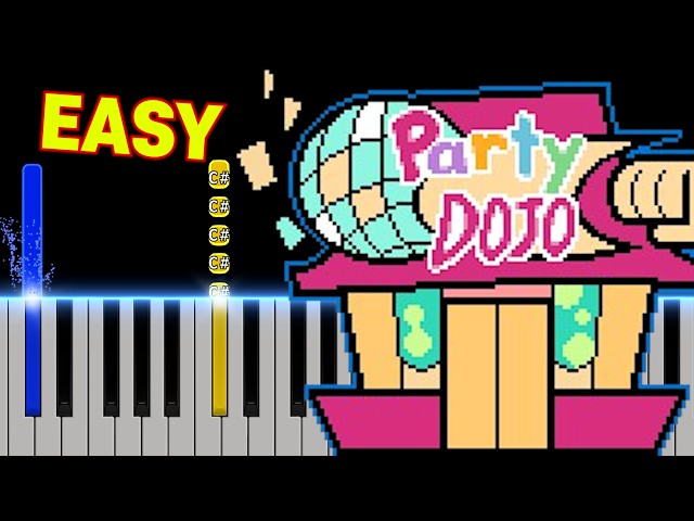 DELTARUNE: Chapter 5 - Pirate Dojo | EASY Piano Tutorial