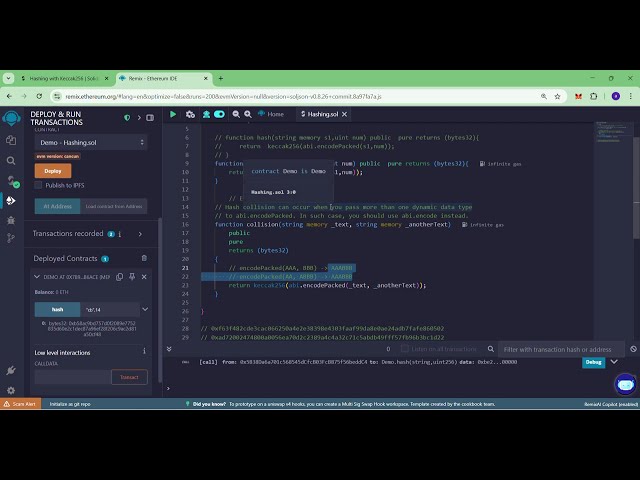 Keccak256 in Solidity 🔐 | Hashing Function Full Explained | Beginner to Pro (Hindi)