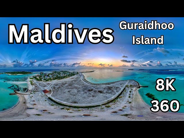 Un día tranquilo en la isla de Guraidhoo — La vida local en las Maldivas (360°)