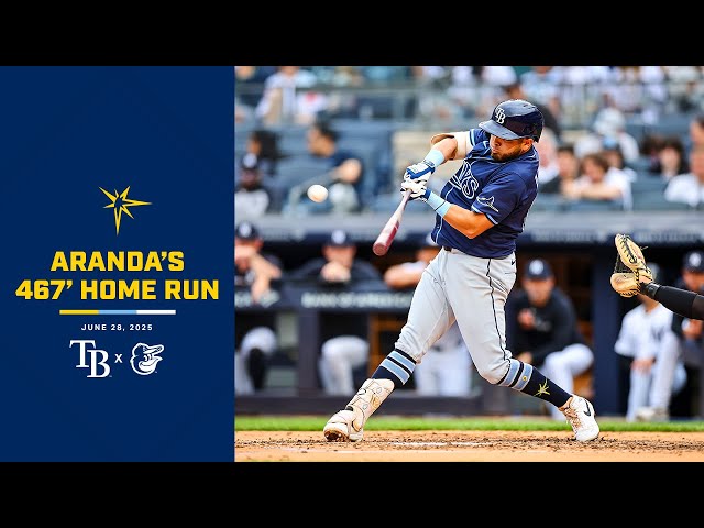 Jonathan Aranda's 467 Ft. Home Run