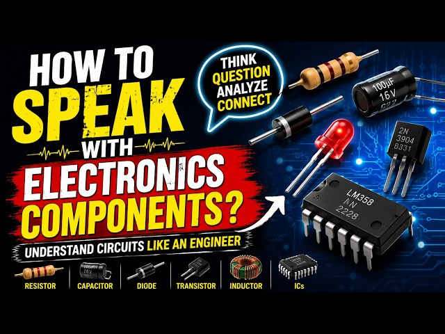 How to Speak with Electronics Components? | Understand Circuits Like an Engineer