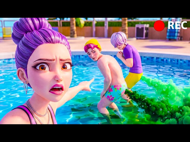 😱🌊 VLOG: ¡CAOS EN EL PARQUE ACUÁTICO! El desastre y la broma del tobogán de Rumi se convierten en...