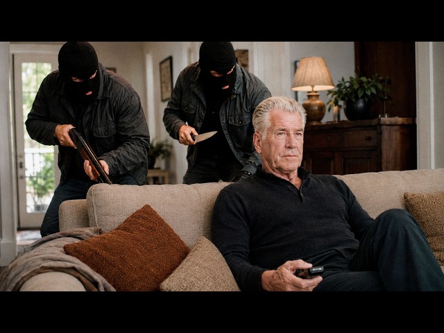 Masked Robbers Not Realizing This Old Man Used to Kill People For a Living