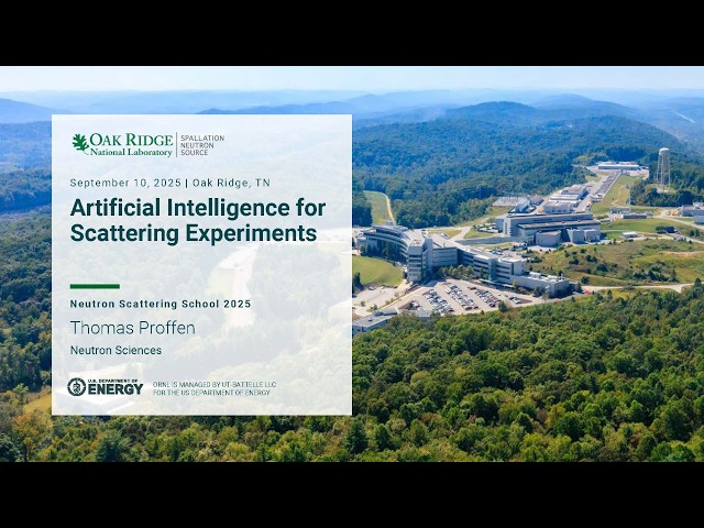 Artificial Intelligence for Scattering Experiments | NNSS 2025