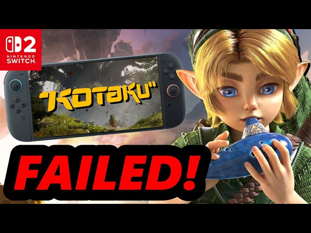 Zelda Ocarina of Time DESTROYS Kotaku AI SLOP Accusations...