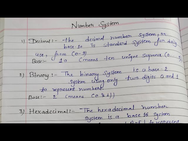 Number System Explained | Decimal, Binary, Hexadecimal + Binary ↔ Decimal Conversion (Hindi)
