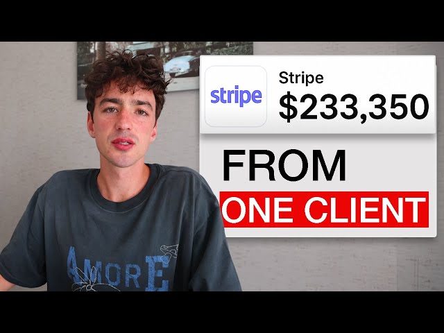 i made $233,325 from one client as an "AI Operator"
