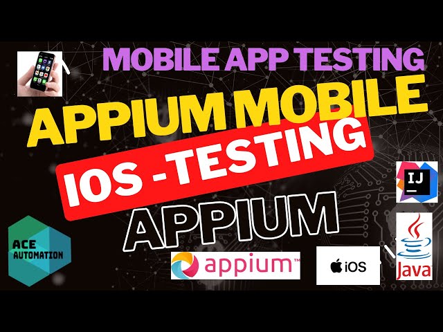 Appium Mobile App iOS Automation Testing: iOS 📱⚙️