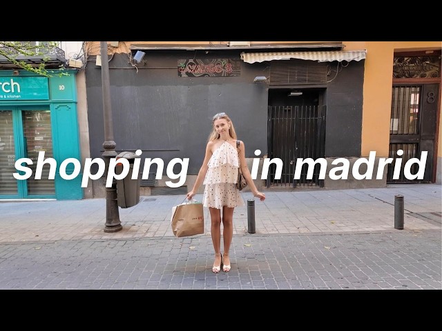 I Spent The Day Shopping In Madrid | Vintage Designer Finds, Cafes & Summer Haul ₊✩‧₊˚౨ৎ˚