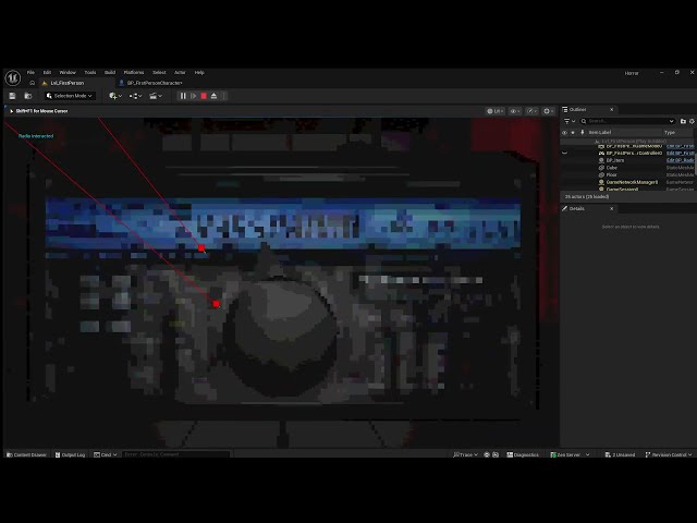 Creating a Horror game #1