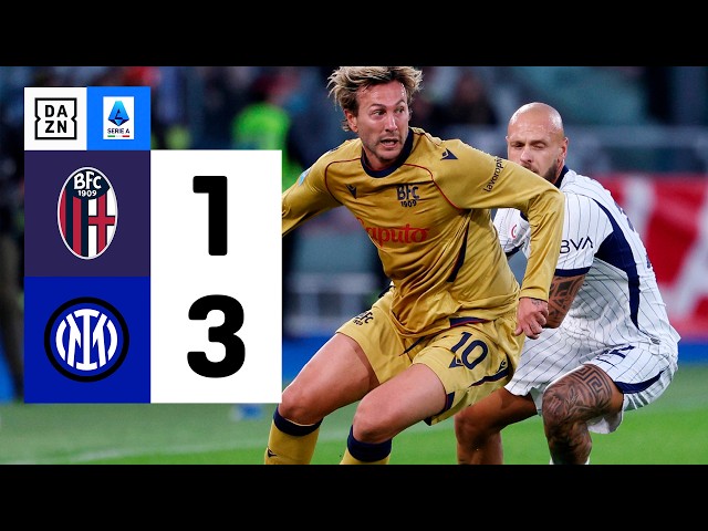 Bologna vs Inter (1-3) | Resumen y goles | Highlights Serie A