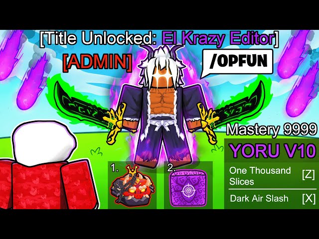 Destroying Blox Fruits With ADMIN Zioles..