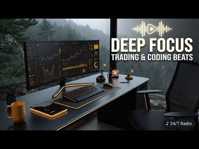 Deep Work Music for Focus - Ambient Coding Beats & Study Instrumental Tunes for Flow State