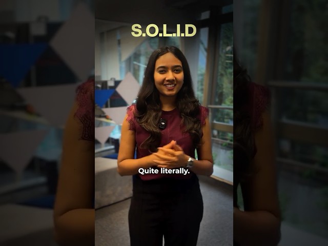 The 5 software rules to make any code SOLID | Software Development #shorts