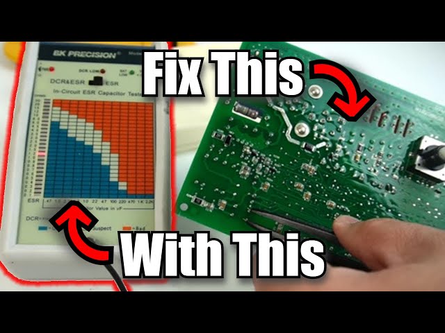 Fix Your Broken Washer Control Board for CHEAP! How to Use an ESR Meter for Board Repair