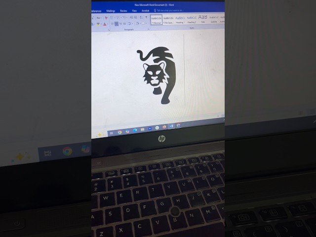 Tiger 🐅 Emoji Hack You Never Knew | Useful MS Word Trick