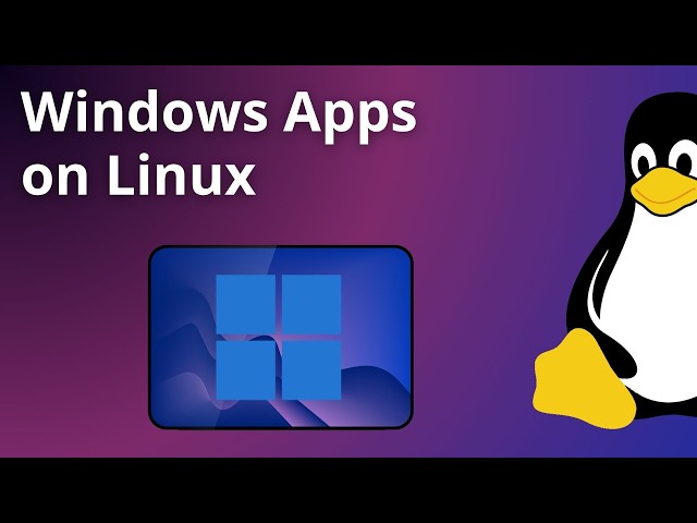 Install Windows on Linux! - For apps which are not running on linux