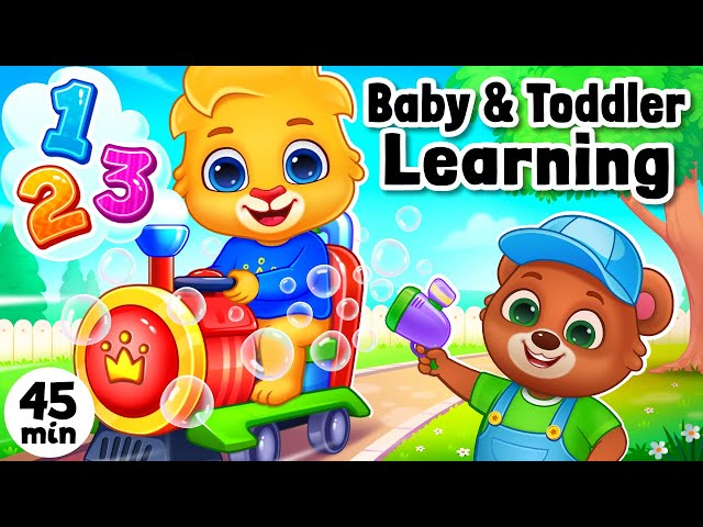 Toddler Learning Numbers, Colors For Kids, ABC Song, Toddler and Baby Learning With Lucas & Friends