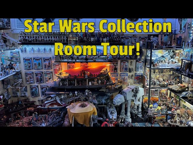 Ultimate Star Wars Collection Room Tour! Part 1