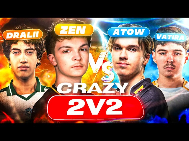 ZEN & DRALII VS ATOW & VATIRA!!! | 2V2 PRO RANKED