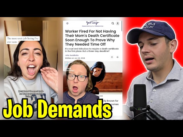 29 Minutes of INSANE Job Demands & Postings...