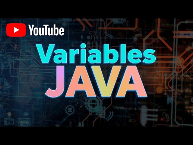 Variables in Java