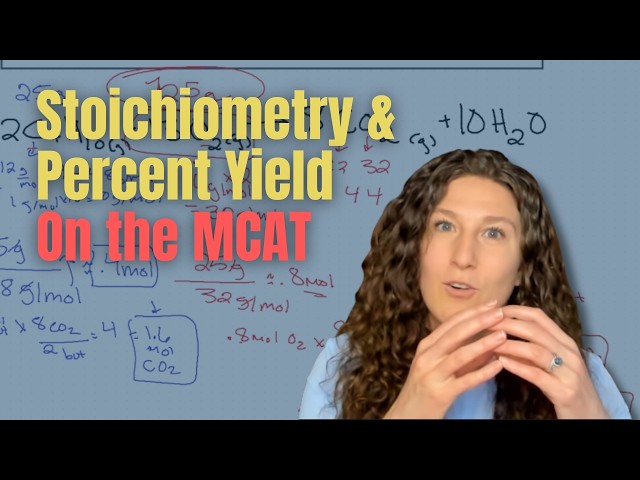 MCAT Essentials: Stoichiometry Explained