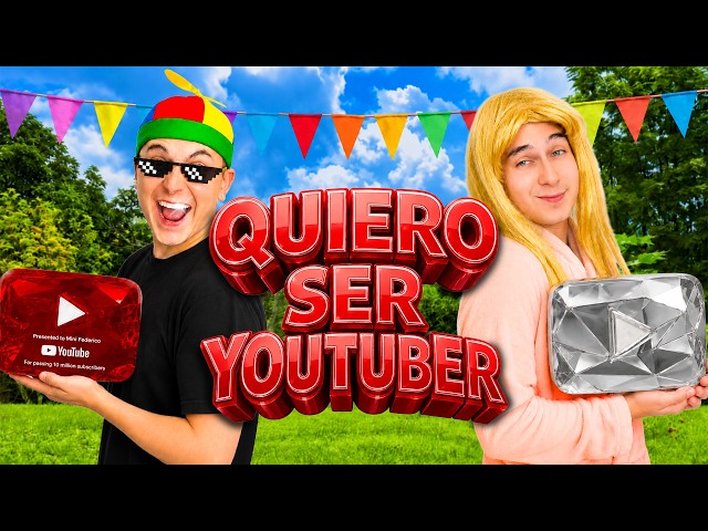 I WANT TO BE A YOUTUBER (OFFICIAL VIDEO) - Federico Millan