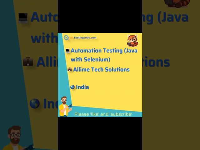 Automation Testing (Java with Selenium)