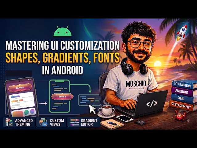 #10 Customizing UI in Android Development | Android Developer Internship