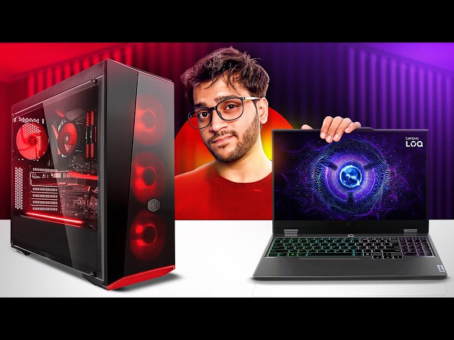Gaming Laptop vs Gaming PC Build  - Which One is Value for Money