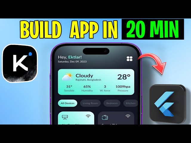 I Built an Android App in Minutes Using Flutter & Kimi AI (Full Tutorial)