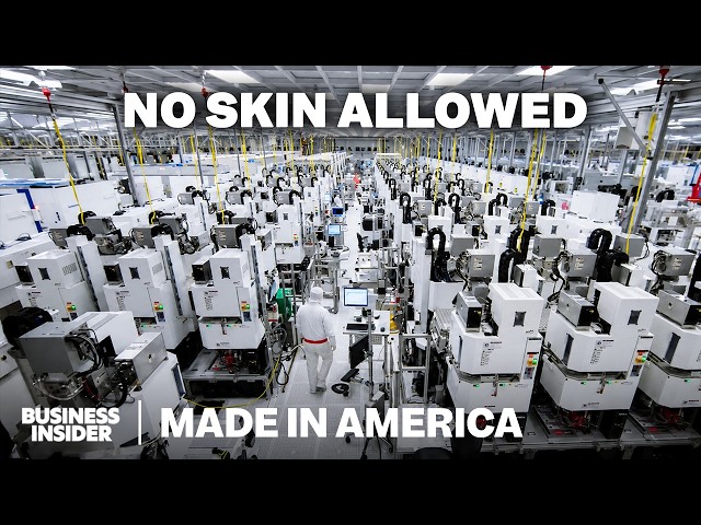 Inside The Chip Factory 1,000 Times Cleaner Than An Operating Room | Made In America