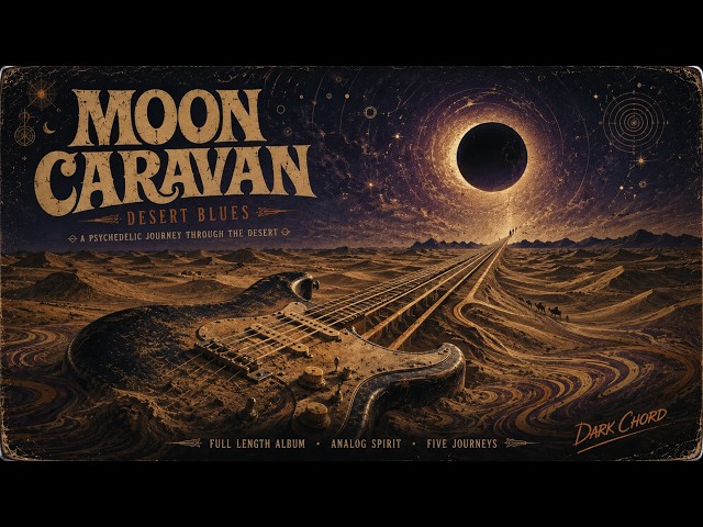MOON CARAVAN – UNDER A DESERT MOON | Psychedelic Desert Blues | Full Album