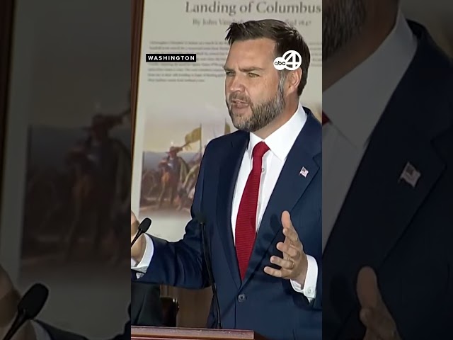 Vice President JD Vance honors the late Senator Lindsey Graham in a speech at his Washington funeral