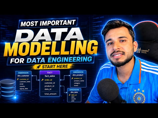 Most Data Engineers Get Data Modeling WRONG 😱 | Learn the Fundamentals Properly (2026)