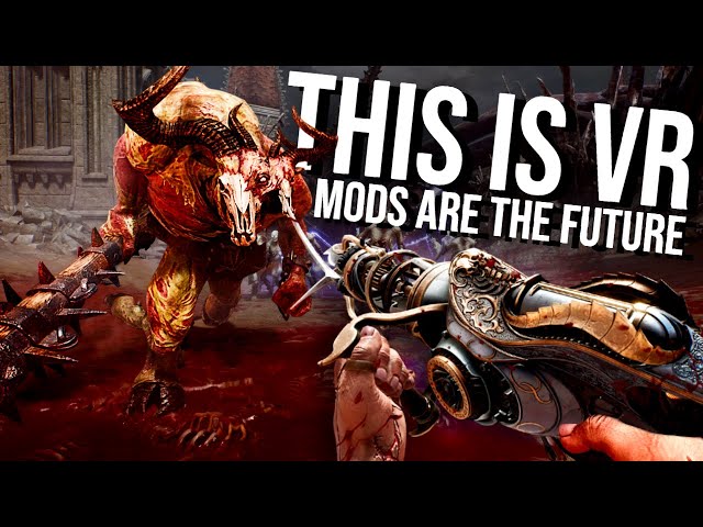 VR Mods are The FUTURE OF VR GAMING! This PAINKILLER VR Mod is AWESOME
